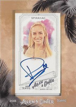 2018 Topps Allen & Ginter - Framed Mini Non-Baseball Autographs #MA-PSP Paige Spiranac Front