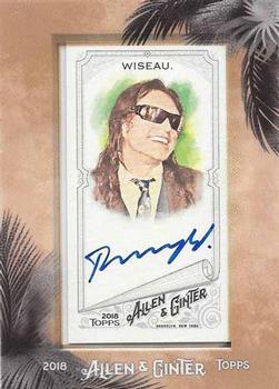 2018 Topps Allen & Ginter - Framed Mini Non-Baseball Autographs #MA-TI Tommy Wiseau Front