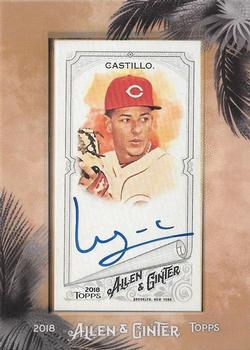 2018 Topps Allen & Ginter - Framed Mini Baseball Autographs #MA-LC Luis Castillo Front