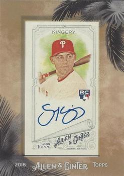 2018 Topps Allen & Ginter - Framed Mini Baseball Autographs #MA-SKI Scott Kingery Front