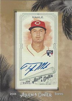 2018 Topps Allen & Ginter - Framed Mini Baseball Autographs #MA-TM Tyler Mahle Front