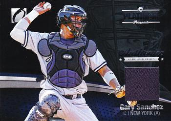 2012 Onyx Platinum Prospects - Game Used #PPGU18 Gary Sanchez Front