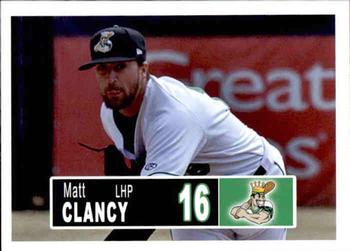 2018 Grandstand Clinton LumberKings #NNO Matt Clancy Front