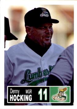 2018 Grandstand Clinton LumberKings #NNO Denny Hocking Front