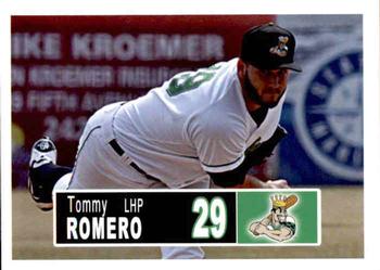 2018 Grandstand Clinton LumberKings #NNO Tommy Romero Front