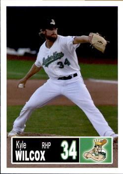 2018 Grandstand Clinton LumberKings #NNO Kyle Wilcox Front