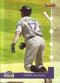 2005 Bowman's Best #12 Todd Helton Front