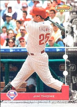 2005 Bowman's Best #21 Jim Thome Front