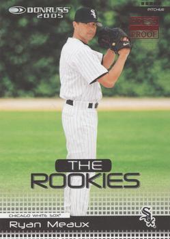 2005 Donruss - The Rookies Press Proofs Red #19 Ryan Meaux Front