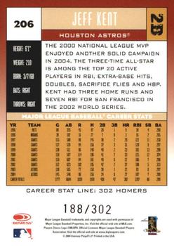 2005 Donruss - Stat Line Career #206 Jeff Kent Back