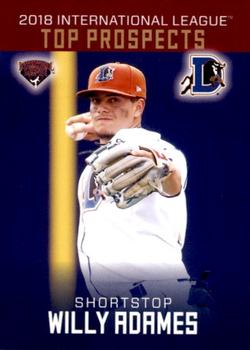 2018 Choice International League Top Prospects #01 Willy Adames Front