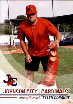 2010 Grandstand Johnson City Cardinals #9 Tyler Donahue Front
