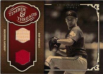 2005 Donruss - Timber and Threads Combo #TT-33 Roy Oswalt Front