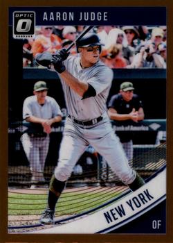 2018 Donruss Optic - Bronze #114 Aaron Judge Front