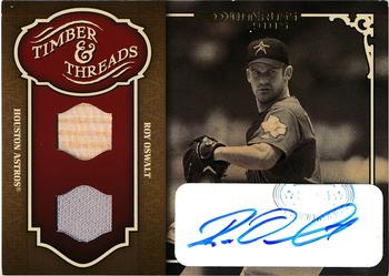 2005 Donruss - Timber and Threads Combo Signature #TT-33 Roy Oswalt Front