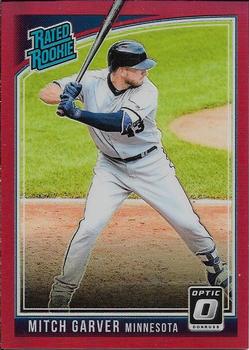 2018 Donruss Optic - Red #61 Mitch Garver Front