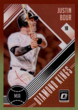 2018 Donruss Optic - Red and Yellow #15 Justin Bour Front