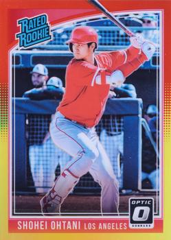 2018 Donruss Optic - Red and Yellow #56 Shohei Ohtani Front