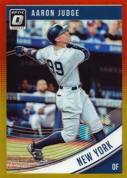 2018 Donruss Optic - Red and Yellow #114 Aaron Judge Front