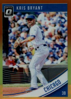 2018 Donruss Optic - Red and Yellow #149 Kris Bryant Front