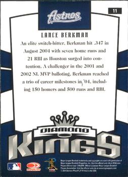 2005 Donruss #11 Lance Berkman Back