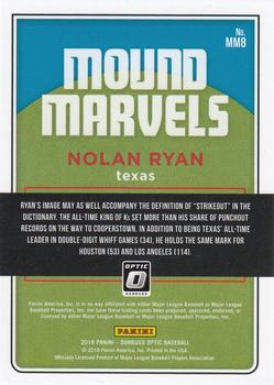 2018 Donruss Optic - Mound Marvels #MM8 Nolan Ryan Back