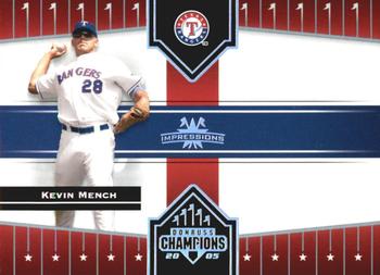 2005 Donruss Champions - Impressions #27 Kevin Mench Front