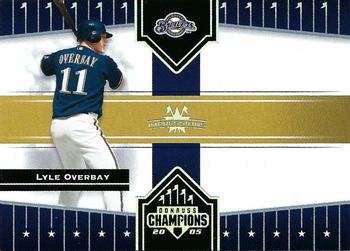 2005 Donruss Champions - Impressions #68 Lyle Overbay Front