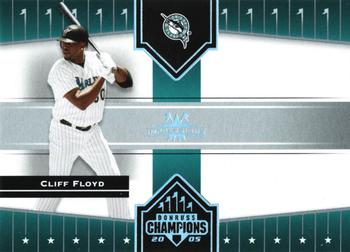 2005 Donruss Champions - Impressions #146 Cliff Floyd Front