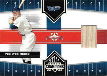 2005 Donruss Champions - Impressions #293 Pee Wee Reese Front