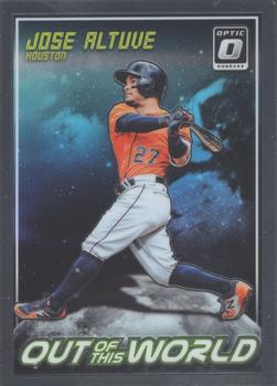 2018 Donruss Optic - Out of This World #OW2 Jose Altuve Front