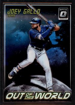 2018 Donruss Optic - Out of This World #OW4 Joey Gallo Front