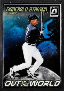 2018 Donruss Optic - Out of This World #OW6 Giancarlo Stanton Front
