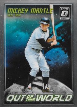 2018 Donruss Optic - Out of This World #OW7 Mickey Mantle Front