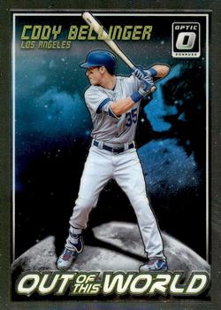 2018 Donruss Optic - Out of This World #OW9 Cody Bellinger Front