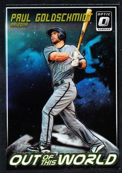 2018 Donruss Optic - Out of This World #OW12 Paul Goldschmidt Front