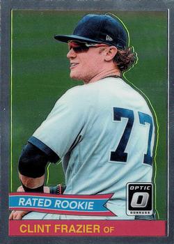 2018 Donruss Optic - Rated Rookie Retro 1984 #RR2 Clint Frazier Front