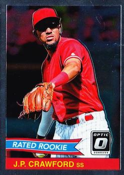 2018 Donruss Optic - Rated Rookie Retro 1984 #RR14 J.P. Crawford Front