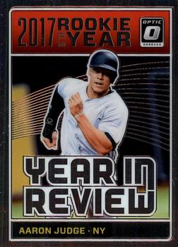 2018 Donruss Optic - Year in Review #YR1 Aaron Judge Front