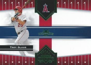 2005 Donruss Champions - Impressions Green #17 Troy Glaus Front