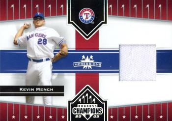 2005 Donruss Champions - Impressions Material #27 Kevin Mench Front
