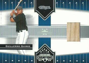 2005 Donruss Champions - Impressions Material #59 Guillermo Quiroz Front