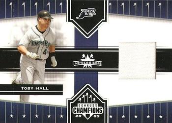 2005 Donruss Champions - Impressions Material #110 Toby Hall Front