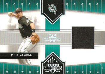 2005 Donruss Champions - Impressions Material #142 Mike Lowell Front