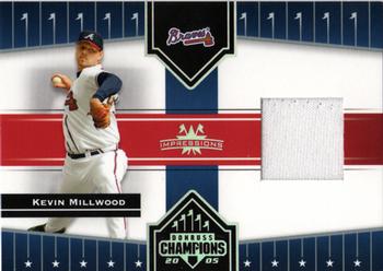 2005 Donruss Champions - Impressions Material #143 Kevin Millwood Front