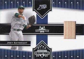 2005 Donruss Champions - Impressions Material #181 Joey Gathright Front