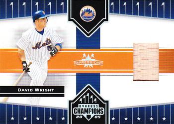 2005 Donruss Champions - Impressions Material #194 David Wright Front