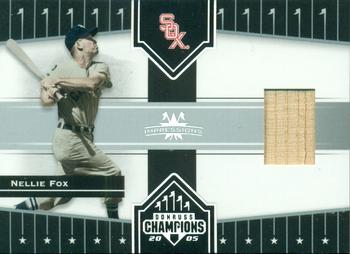 2005 Donruss Champions - Impressions Material #404 Nellie Fox Front
