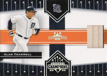 2005 Donruss Champions - Impressions Material #353 Alan Trammell Front