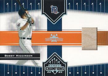 2005 Donruss Champions - Impressions Material #412 Bobby Higginson Front